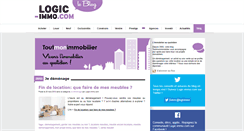 Desktop Screenshot of blog.logic-immo.com